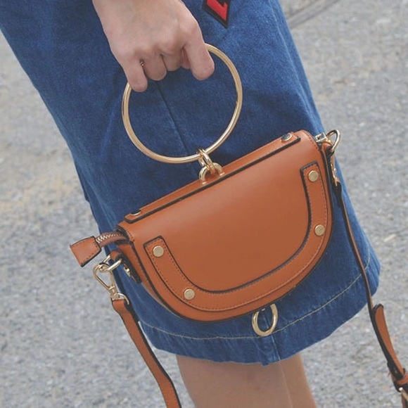 🆕 Penelope O Ring a Buckle Mini Crossbody Handbag - Picture 6 of 8