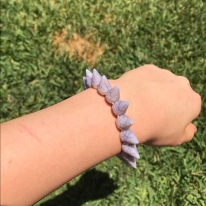 Marble Spike Bracelet