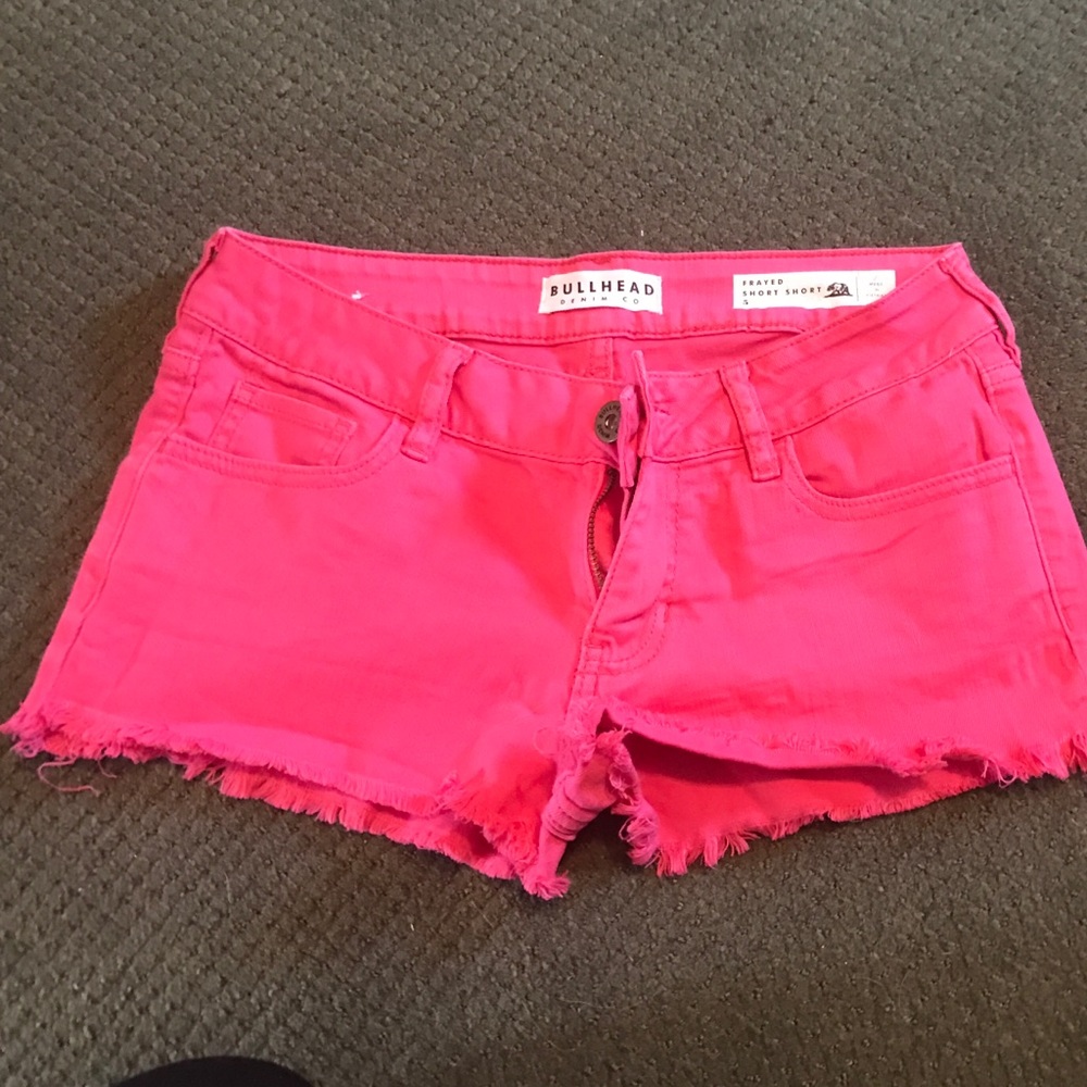 Low rise shorts