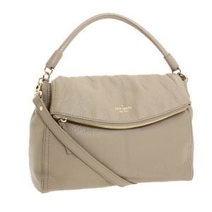 Kate Spade taupe cross body bag