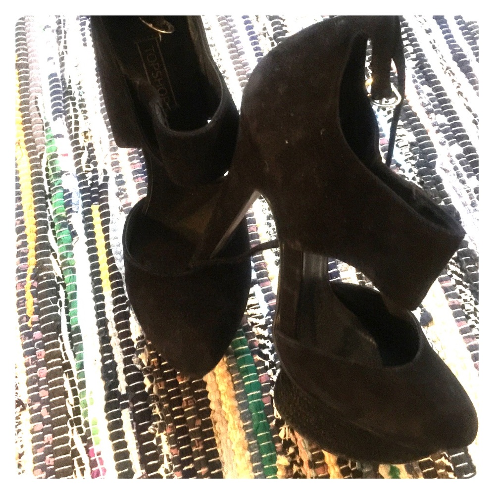Top Shop Ankle Strap heel