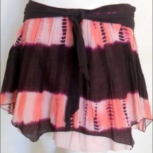 Free People Desert Dancer tie dye skirt