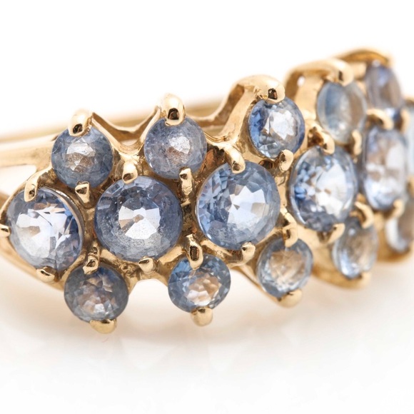 14k gold 2.48 ctw sapphire ring 💍 - Picture 5 of 8