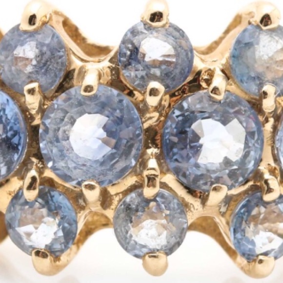 14k gold 2.48 ctw sapphire ring 💍 - Picture 8 of 8