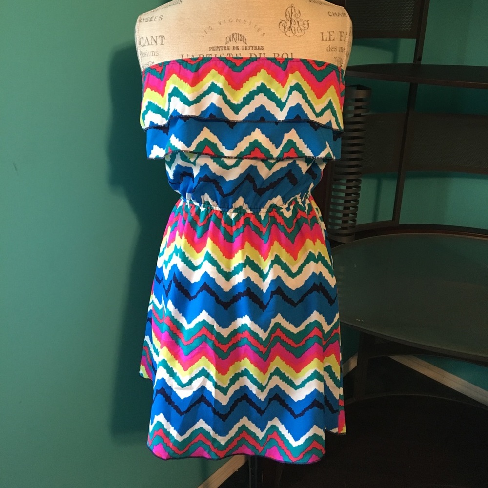 strapless summer dress