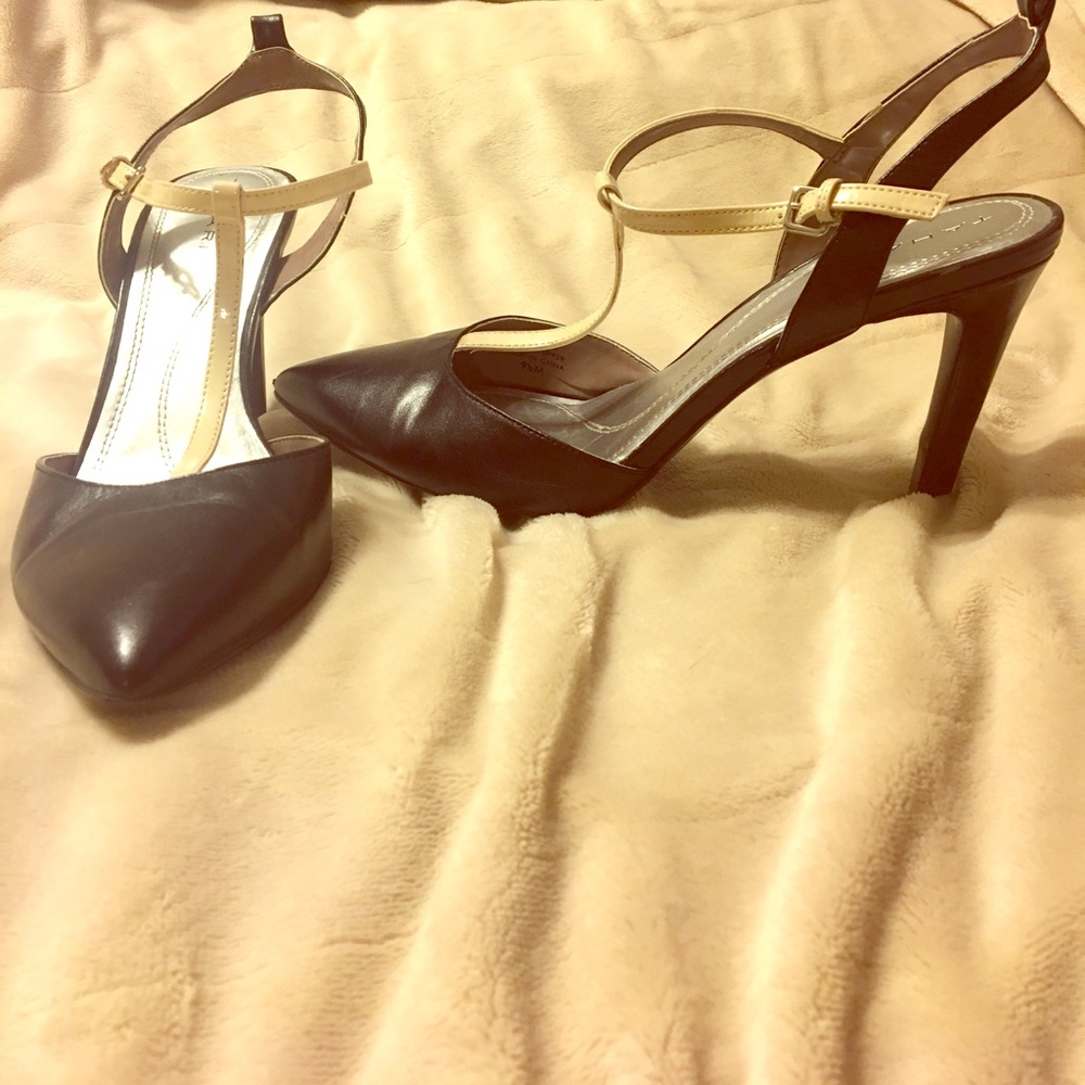 T-strap Tahari pumps. Size 9.5