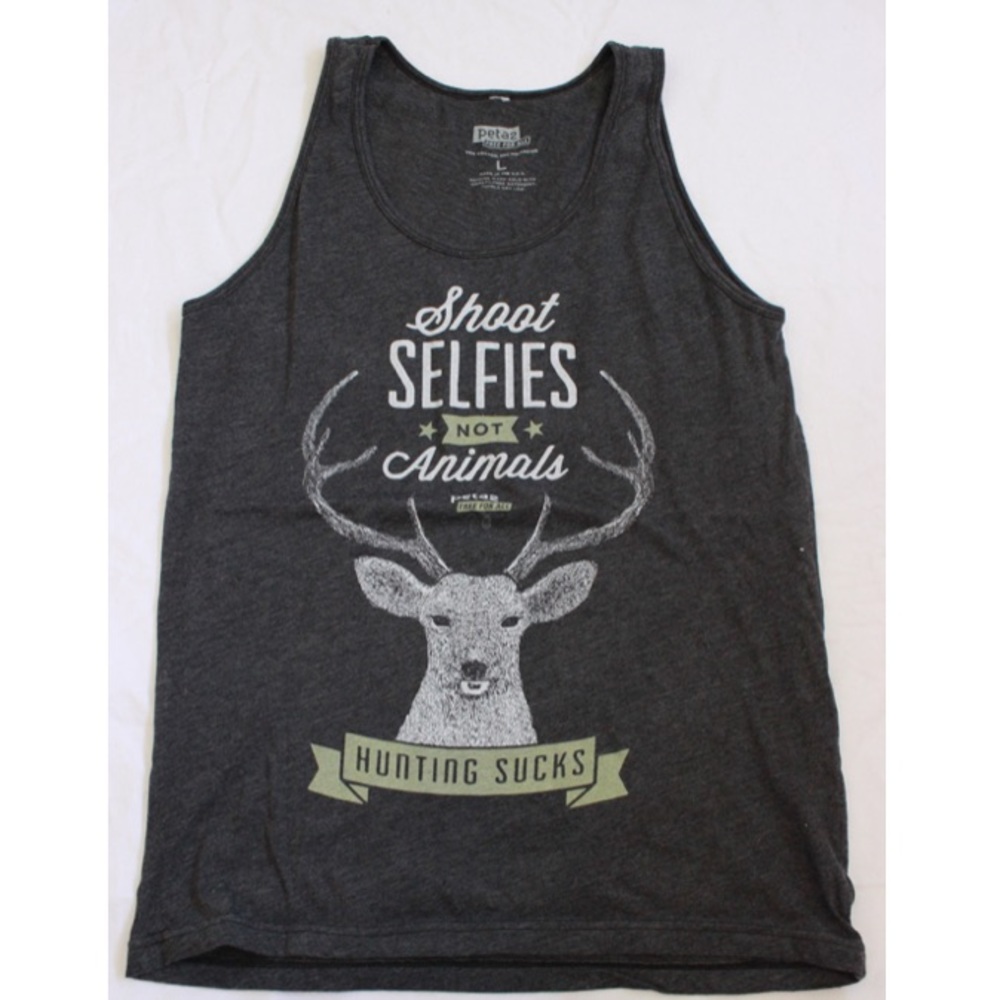 selfie shirt animals Peta