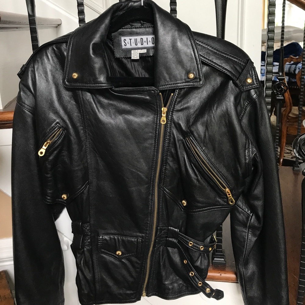Woman's leather jacket