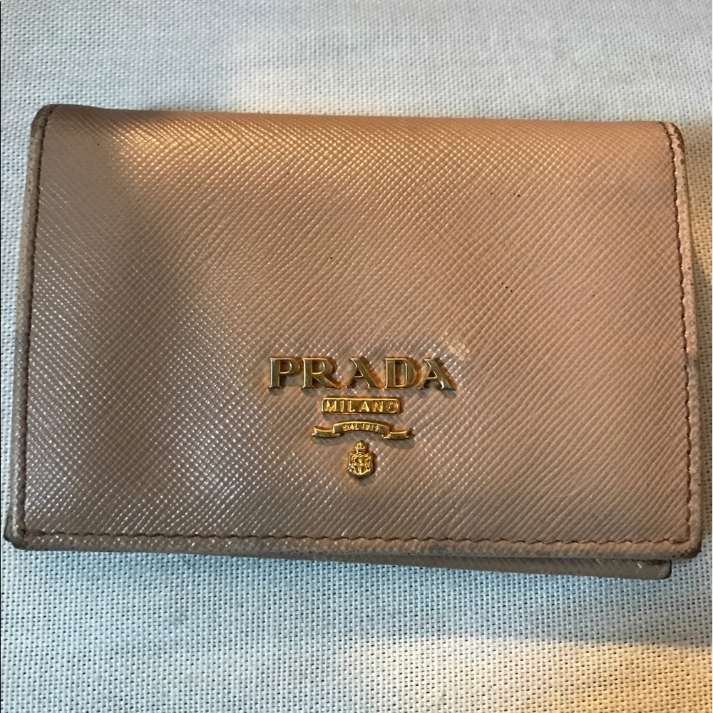 Authentic Prada ID wallet