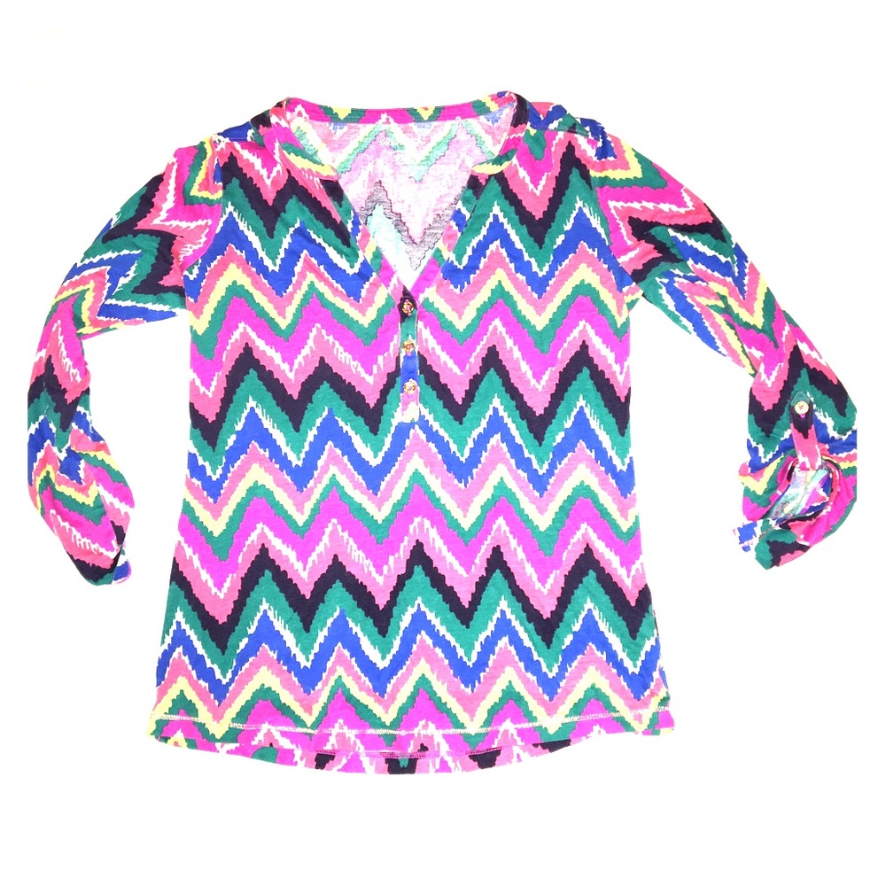 NWOT. Gorgeous colors!! Chevron.
