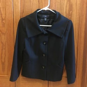 H&M Black Crop Blazer