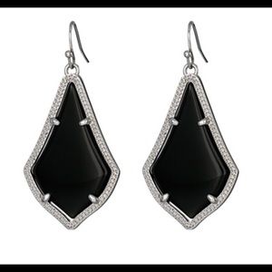 Black Kendra Scott earrings