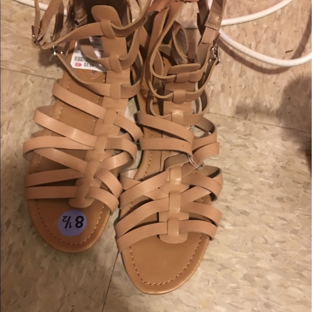 Nude sandals