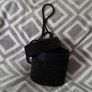 Embellished Bucket Purse