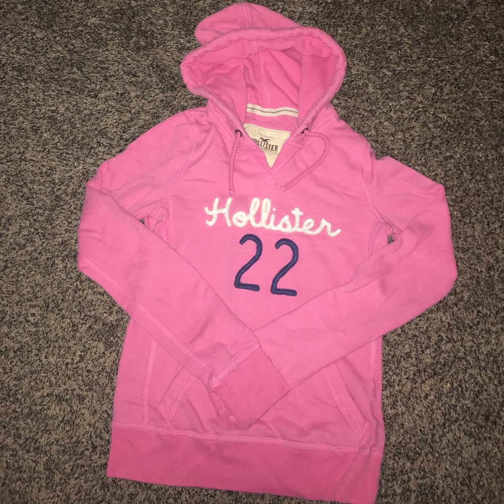 Pink Hollister Hoodie