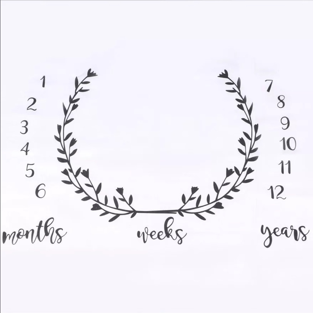 Baby Blanket Baby Prop Blanket Progression Blanket