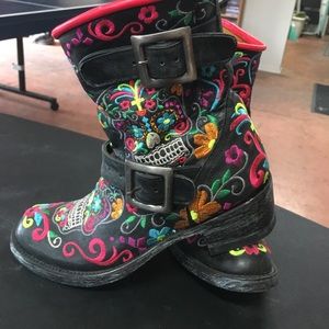 Old gringo biker boot