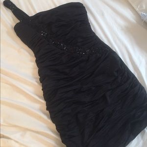 Little black fitted dress