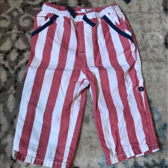 Mini Boden Other - BABY BODEN | Roll Up Striped Pants Size 12-18m Mini Boden Other - BABY BODEN | Roll Up Striped Pants Size 12-18m