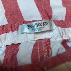 Mini Boden Bottoms - BABY BODEN | Roll Up Striped Pants Size 12-18m Mini Boden Bottoms - BABY BODEN | Roll Up Striped Pants Size 12-18m