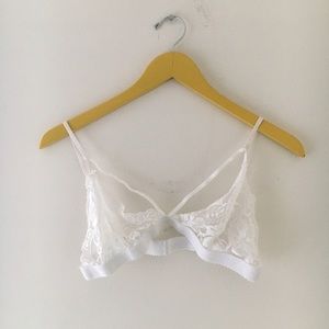 White Lace Bralette