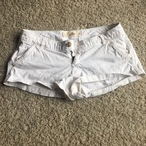 White Hollister Shorts