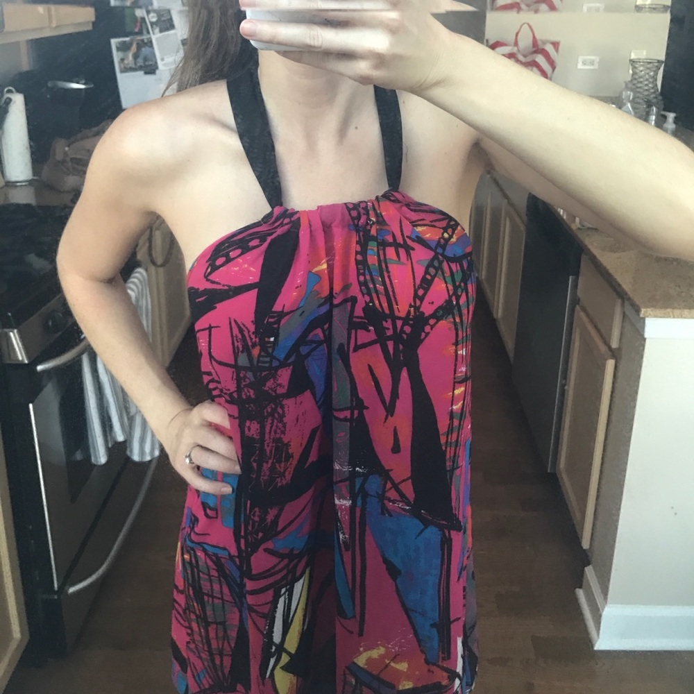 BB Dakota colorful dress/cover up