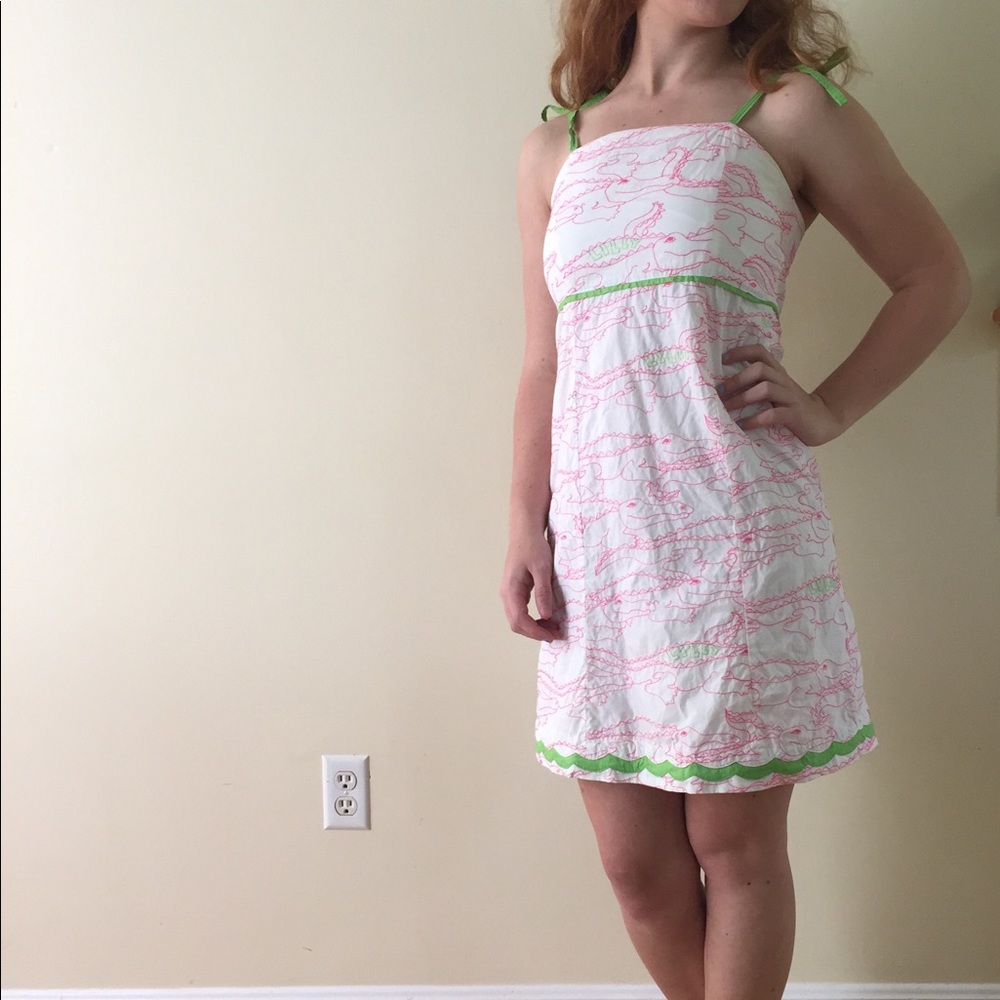 Lily Pulitzer Alligator Dress