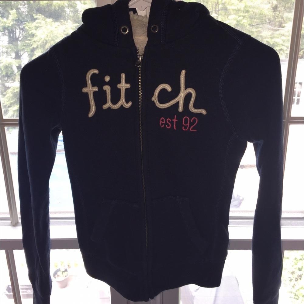 Abercrombie kids zip up hoodie
