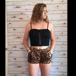Leopard / Cheetah Print Shorts Stretchy & Soft