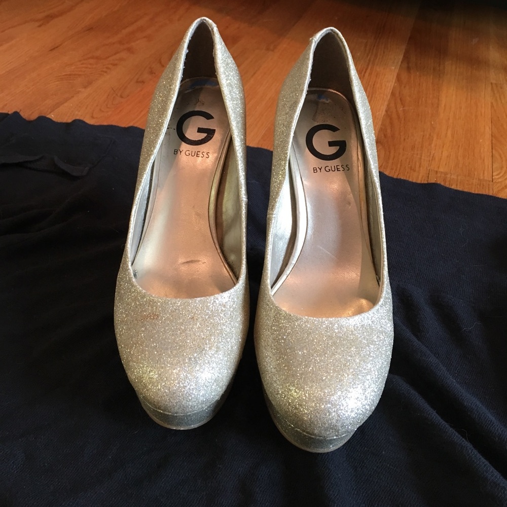 Gold Sparkle Pumps