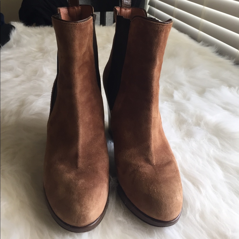 Robert clergerie brown Chelsea tan boots - Picture 4 of 8