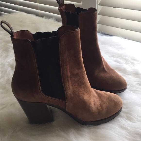 Robert clergerie brown Chelsea tan boots - Picture 3 of 8