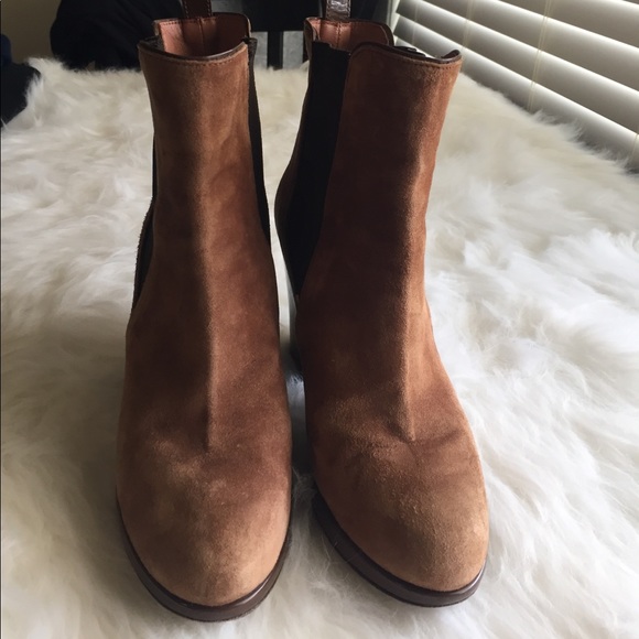 Robert clergerie brown Chelsea tan boots - Picture 4 of 8