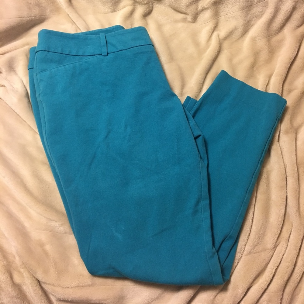 Blue Merona ankle pants 14