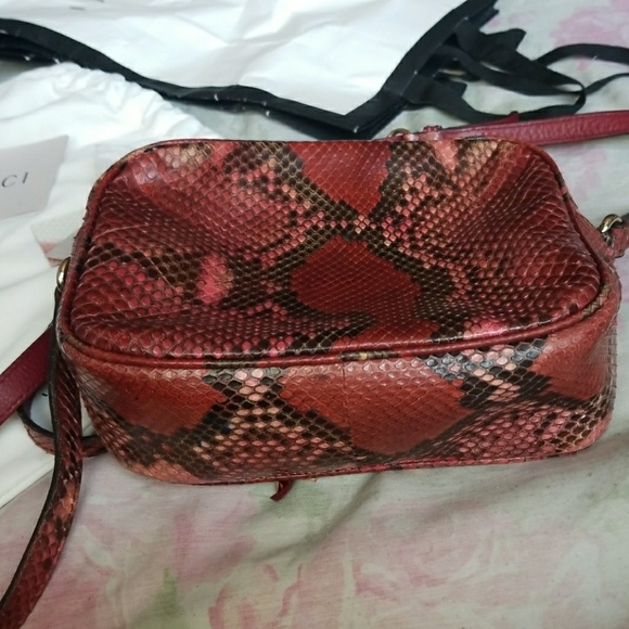 Rare Gucci python Soho disco bag - Picture 7 of 8