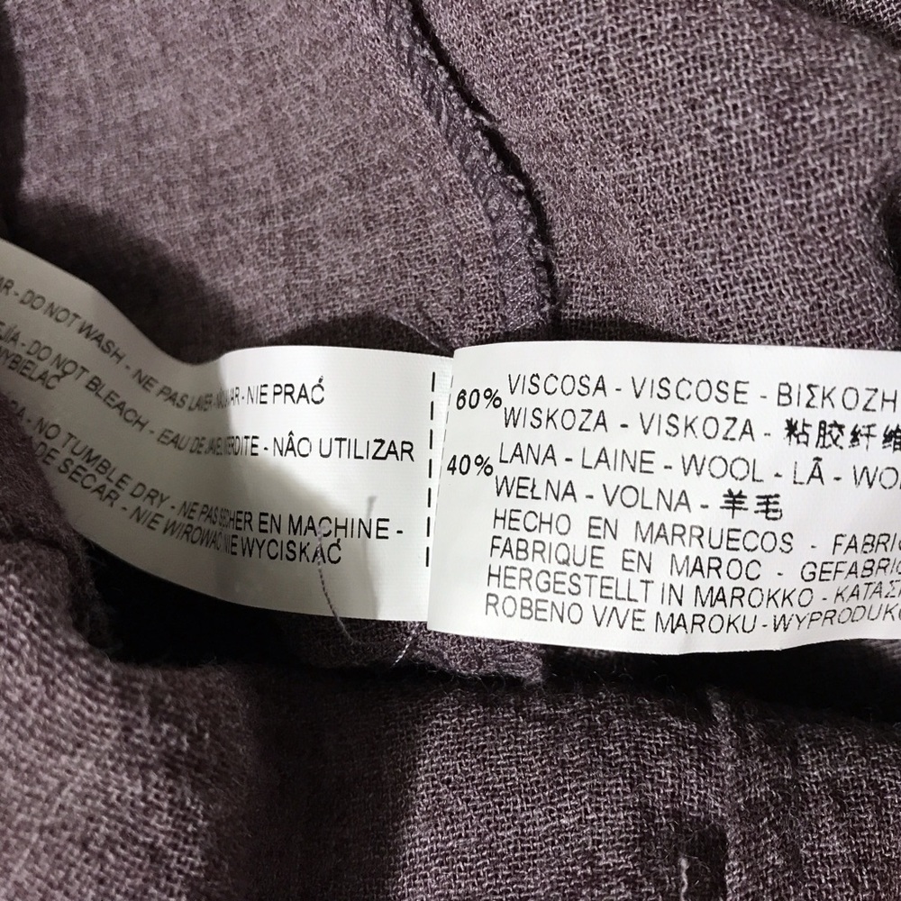 Zara Basic Boho Light Maroon Tunic - image 5