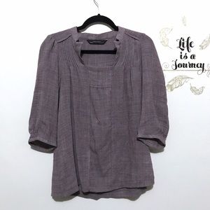 Zara Basic Boho Light Maroon Tunic