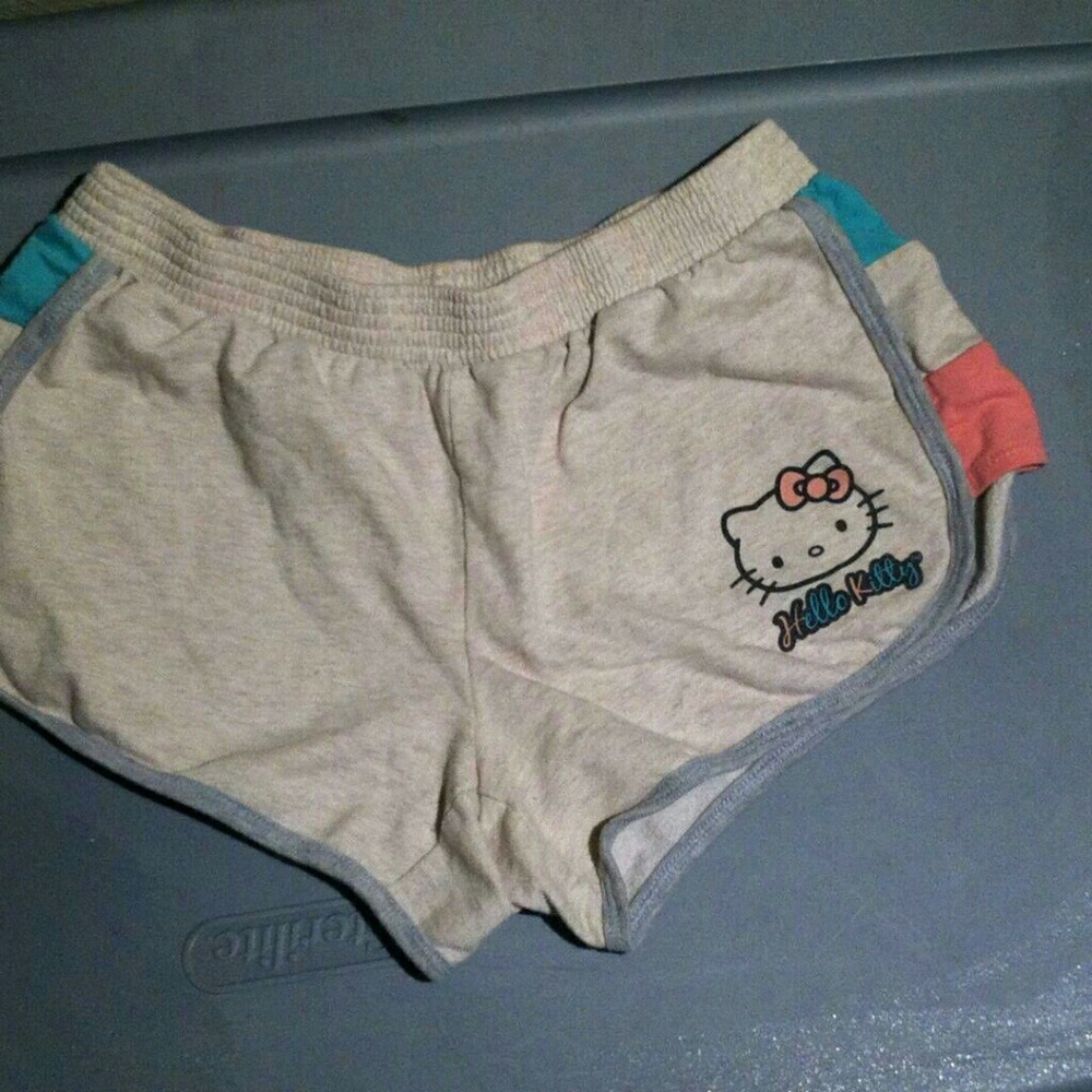 Hello kitty track shorts