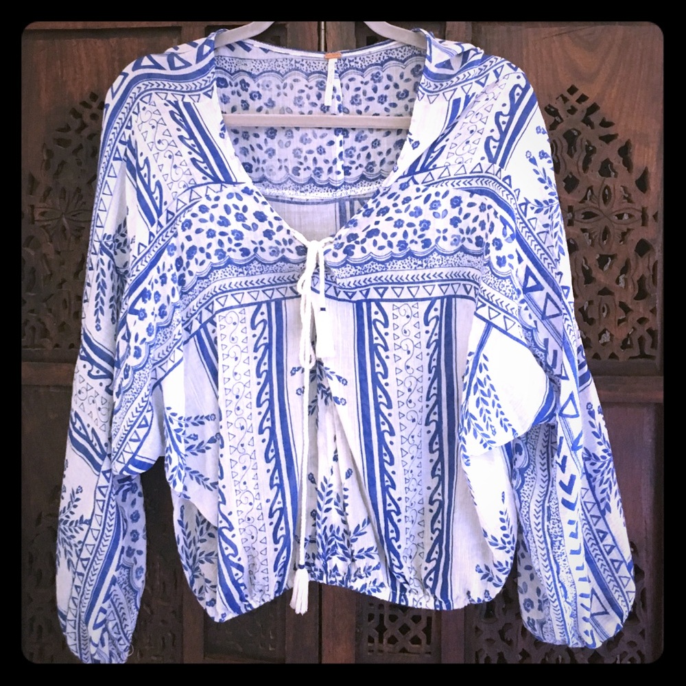 Free People blousy top