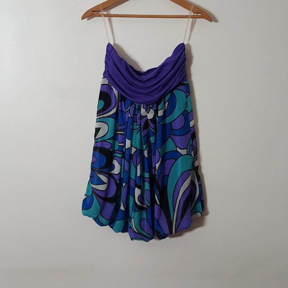 |nwt|・forever 21 strapless dress・