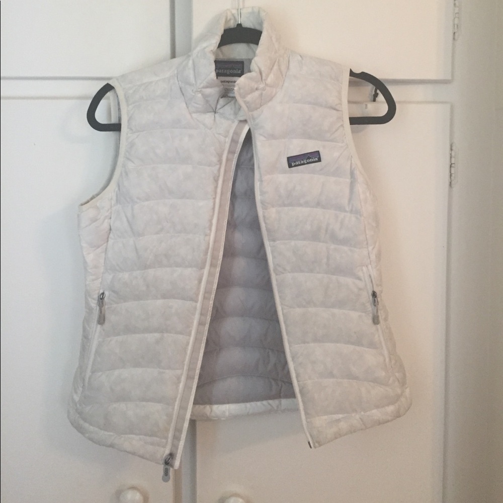 White Patagonia Vest