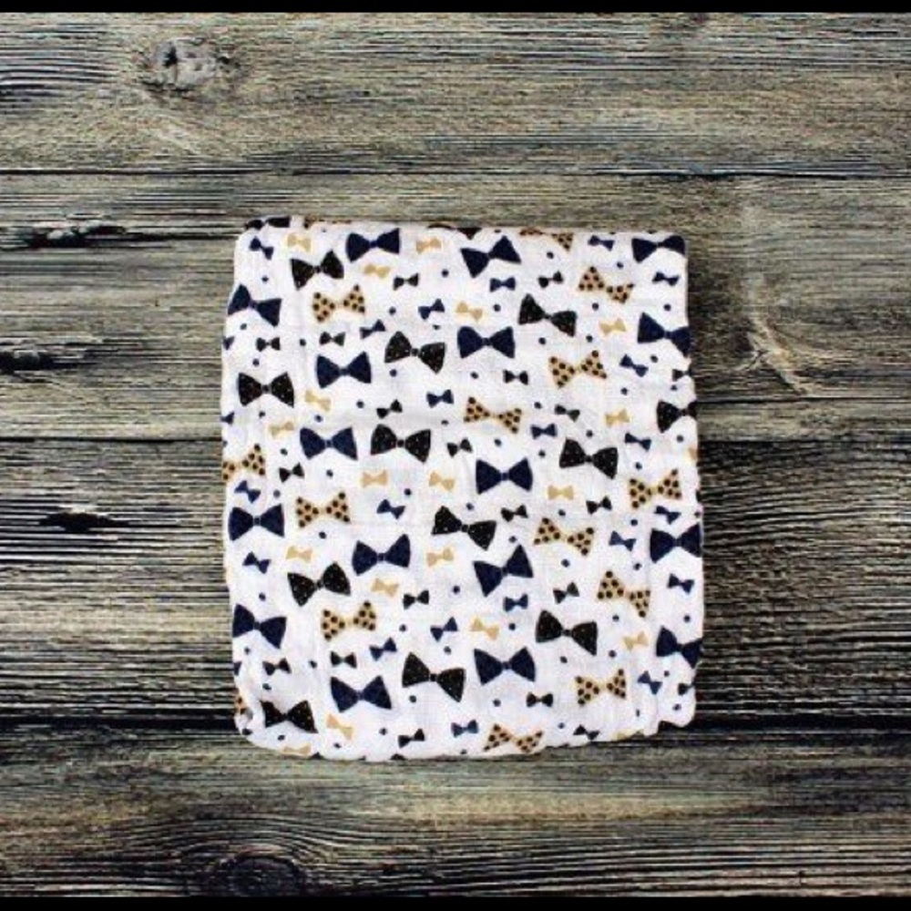 Baby Boy Muslin Swaddle Blanket