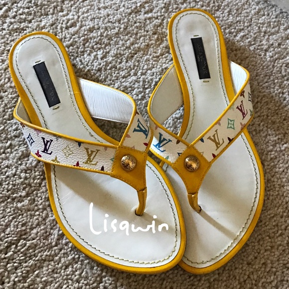 Louis Vuitton Shoes - Traded 💯% Auth.Louis Vuitton Monogram Sandals 💕