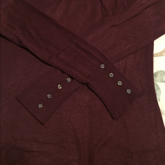 Limited Burgundy Turtle neck Sweater - Picture 2 of 2