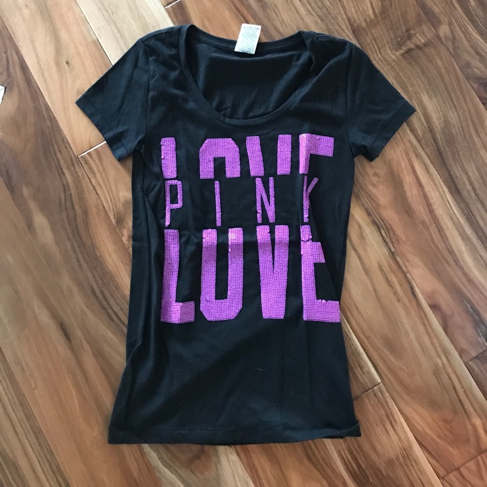 Victoria's Secret pink scoop tee