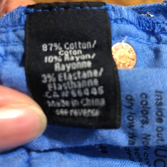 J. Crew Blue Toothpick Ankle Jeans Size 26 - Picture 5 of 5