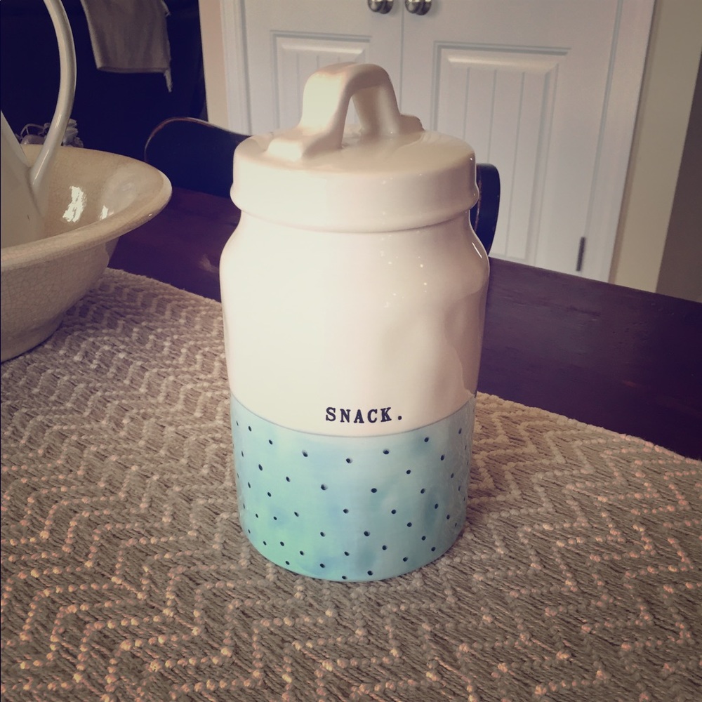 Rae Dunn Snack Canister