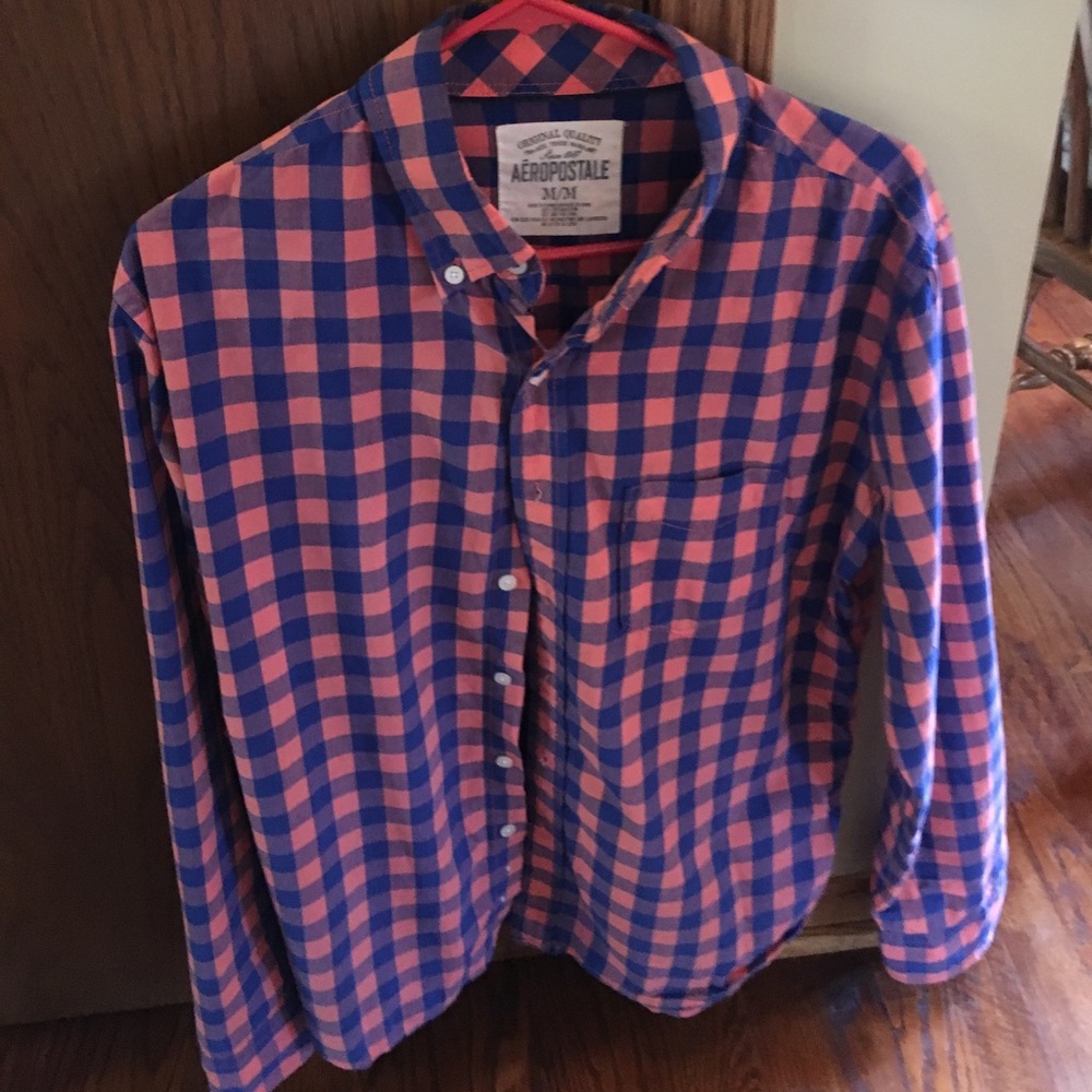 Casual Plaid Button Down