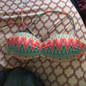 Size large bathing suit top